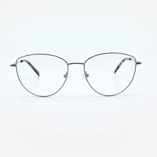 China Monturas pticas de mujer Cat Eye Metal Fabricantes
